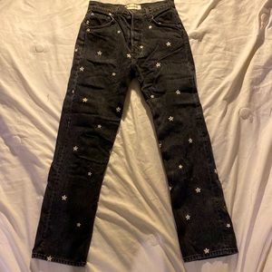 Reformation daisy jeans